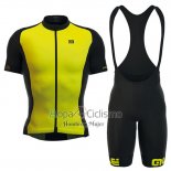 Ale Ropa Ciclismo Culotte Corto 2016 Hombre Mangas Cortas AMarillo y Negro