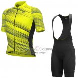 Ale Ropa Ciclismo Culotte Corto 2022 Hombre Mangas Cortas AMarillo