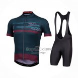 Pearl Izumi Ropa Ciclismo Culotte Corto 2021 Hombre Mangas Cortas APagado Azul Profundo Rojo