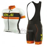 Ale Graphics Prr Bermuda Ropa Ciclismo Culotte Corto 2017 Hombre Mangas Cortas Naranja y Blanco