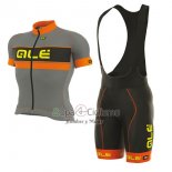 Ale Graphics Prr Bermuda Ropa Ciclismo Culotte Corto 2017 Hombre Mangas Cortas Naranja y Gris