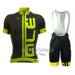 Ale Ropa Ciclismo Culotte Corto 2016 Hombre Mangas Cortas Verde y Negro