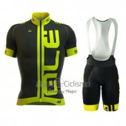 Ale Ropa Ciclismo Culotte Corto 2016 Hombre Mangas Cortas Verde y Negro