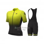 Ale Ropa Ciclismo Culotte Corto 2021 Hombre Mangas Cortas AMarillo(6)
