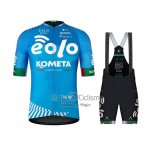 Eolo Kometa Ropa Ciclismo Culotte Corto 2021 Hombre Mangas Cortas Azul