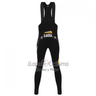 Lotto NL Jumbo Ropa Ciclismo Culotte Largo 2016 Mangas Largas AMarillo y Negro4