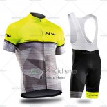 Northwave Ropa Ciclismo Culotte Corto 2019 Hombre Mangas Cortas Gris AMarillo