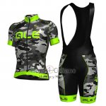 Ale Ropa Ciclismo Culotte Corto 2017 Hombre Mangas Cortas Camuflaje y Verde