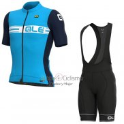 Ale Ropa Ciclismo Culotte Corto 2021 Hombre Mangas Cortas Azul(6)