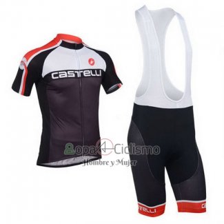 Castelli Ropa Ciclismo Culotte Corto 2013 Hombre Mangas Cortas Negro