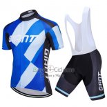 Giant Ropa Ciclismo Culotte Corto 2018 Hombre Mangas Cortas Azul