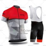 Northwave Ropa Ciclismo Culotte Corto 2019 Hombre Mangas Cortas Gris Rojo
