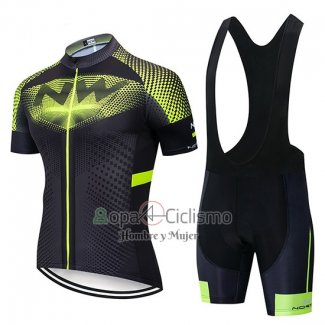Northwave Ropa Ciclismo Culotte Corto 2019 Hombre Mangas Cortas Negro Verde