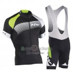 Northwave Ropa Ciclismo Culotte Corto 2019 Hombre Mangas Cortas Negro Verde Plata
