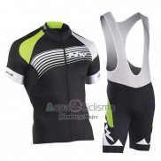 Northwave Ropa Ciclismo Culotte Corto 2019 Hombre Mangas Cortas Negro Verde Plata