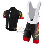 Pearl Izumi Ropa Ciclismo Culotte Corto 2017 Hombre Mangas Cortas Negro y Rojo