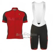 Ale Excel Ropa Ciclismo Culotte Corto 2017 Hombre Mangas Cortas Rojo