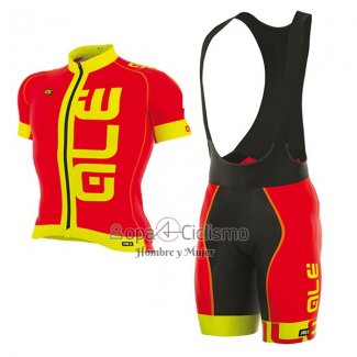 Ale Graphics Prr Arcobaleno Ropa Ciclismo Culotte Corto 2017 Hombre Mangas Cortas Rojo