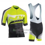 Northwave Ropa Ciclismo Culotte Corto 2019 Hombre Mangas Cortas Verde Plata Negro