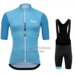 Rapha Ropa Ciclismo Culotte Corto 2020 Hombre Mangas Cortas Azul Claro