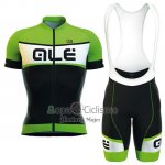 Ale Ropa Ciclismo Culotte Corto 2016 Hombre Mangas Cortas Negro y Verde
