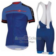Castelli Ropa Ciclismo Culotte Corto 2016 Hombre Mangas Cortas Azul