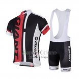 Giant Ropa Ciclismo Culotte Corto 2018 Hombre Mangas Cortas Negro Rojo