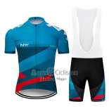Northwave Ropa Ciclismo Culotte Corto 2019 Hombre Mangas Cortas Azul Rojo