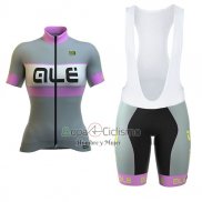 Ale Graphics Prr Bermuda Ropa Ciclismo Culotte Corto 2017 Mujer Mangas Cortas Gris