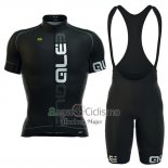 Ale Ropa Ciclismo Culotte Corto 2016 Hombre Mangas Cortas Blanco y Negro