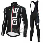 Ale Ropa Ciclismo Culotte Largo 2016 Hombre Mangas Largas Negro y Blanco