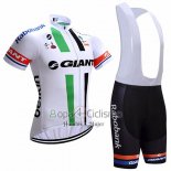 Giant Ropa Ciclismo Culotte Corto 2017 Hombre Mangas Cortas Blanco