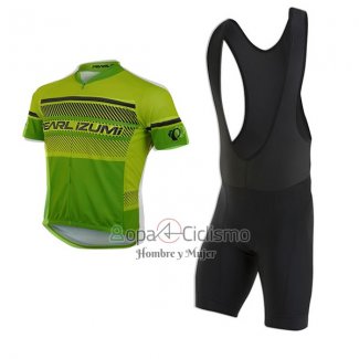 Pearl Izumi Ropa Ciclismo Culotte Corto 2017 Hombre Mangas Cortas Verde y AMarillo