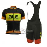 Ale R-ev1 Master Ropa Ciclismo Culotte Corto 2017 Hombre Mangas Cortas Naranja