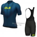 Ale Ropa Ciclismo Culotte Corto 2022 Hombre Mangas Cortas Azul