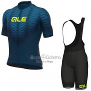 Ale Ropa Ciclismo Culotte Corto 2022 Hombre Mangas Cortas Azul