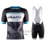 Craft Ropa Ciclismo Culotte Corto 2016 Hombre Mangas Cortas Azul y Negro