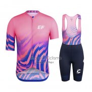Ef Education First-drapac Ropa Ciclismo Culotte Corto 2020 Mangas Cortas Rosa