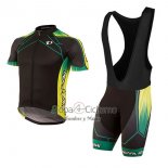 Pearl Izumi Ropa Ciclismo Culotte Corto 2017 Hombre Mangas Cortas Negro y AMarillo