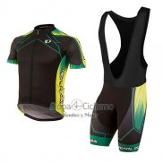Pearl Izumi Ropa Ciclismo Culotte Corto 2017 Hombre Mangas Cortas Negro y AMarillo