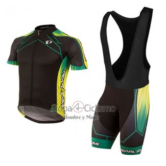 Pearl Izumi Ropa Ciclismo Culotte Corto 2017 Hombre Mangas Cortas Negro y AMarillo
