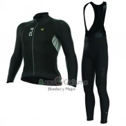 Ale Nordik Ropa Ciclismo Culotte Largo 2017 Hombre Mangas Largas Negro