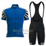 Ale Ropa Ciclismo Culotte Corto 2016 Hombre Mangas Cortas Azul y Blanco