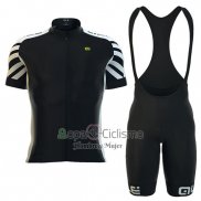 Ale Ropa Ciclismo Culotte Corto 2016 Hombre Mangas Cortas Negro y Blanco