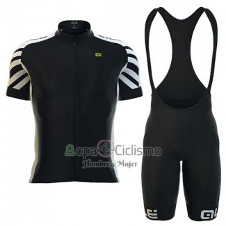 Ale Ropa Ciclismo Culotte Corto 2016 Hombre Mangas Cortas Negro y Blanco