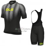 Ale Ropa Ciclismo Culotte Corto 2022 Hombre Mangas Cortas Negro Blanco