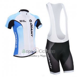 Giant Ropa Ciclismo Culotte Corto 2014 Hombre Mangas Cortas Blanco