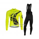 Pearl Izumi Ropa Ciclismo Culotte Largo 2021 Hombre Mangas Largas AMarillo