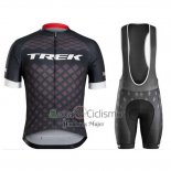 Trek Ropa Ciclismo Culotte Corto 2018 Mangas Cortas Negro