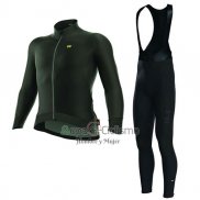 Ale Camo Ropa Ciclismo Culotte Largo 2017 Hombre Mangas Largas ALE Gorrao Nord Negro
